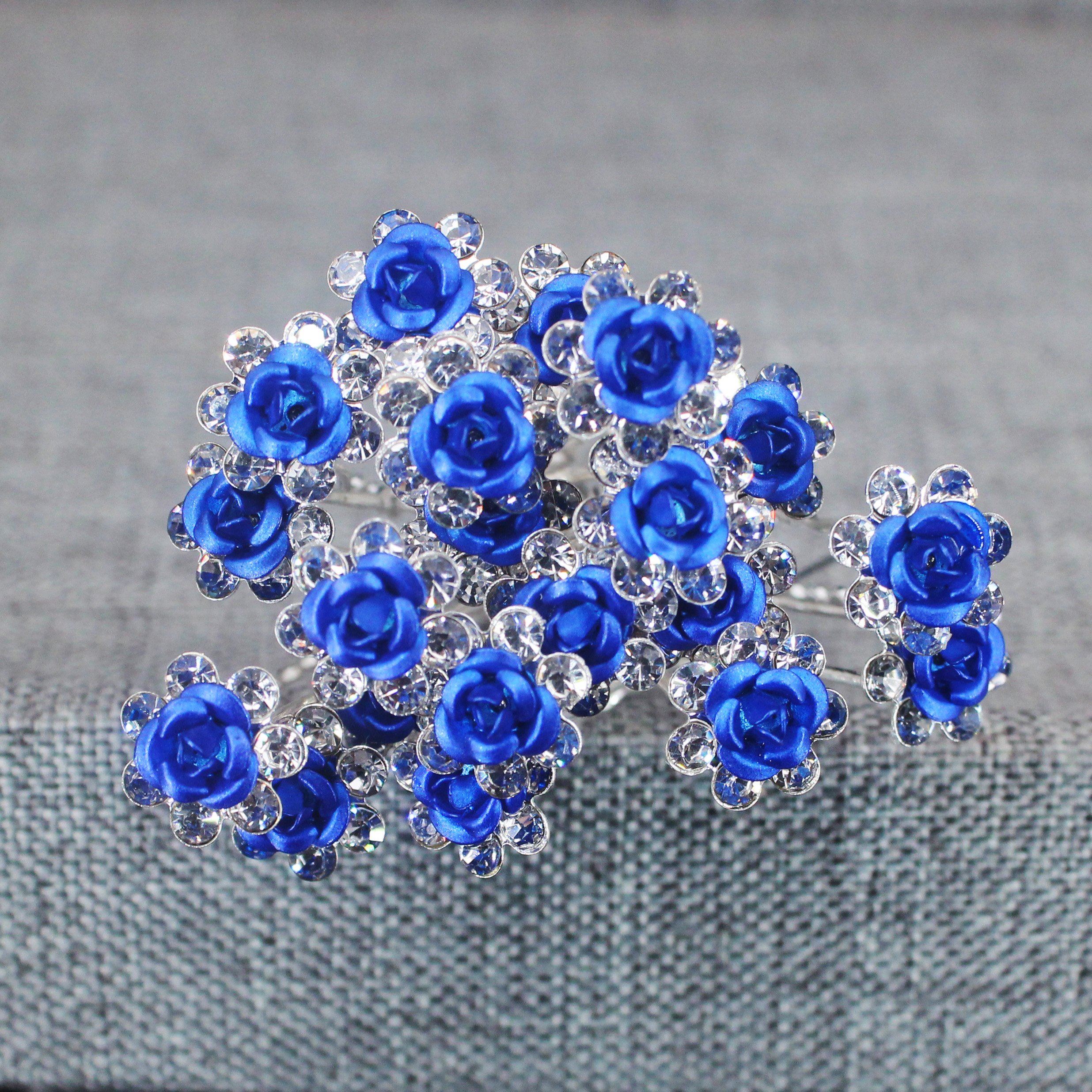 20PCS Rose Flower Rhinestone H - đánh giá và giá Women Accessories Aesthetic