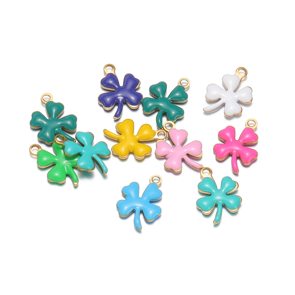 20pcs Stainless Steel Enamel C - đánh giá và giá Women Accessories Bracelet