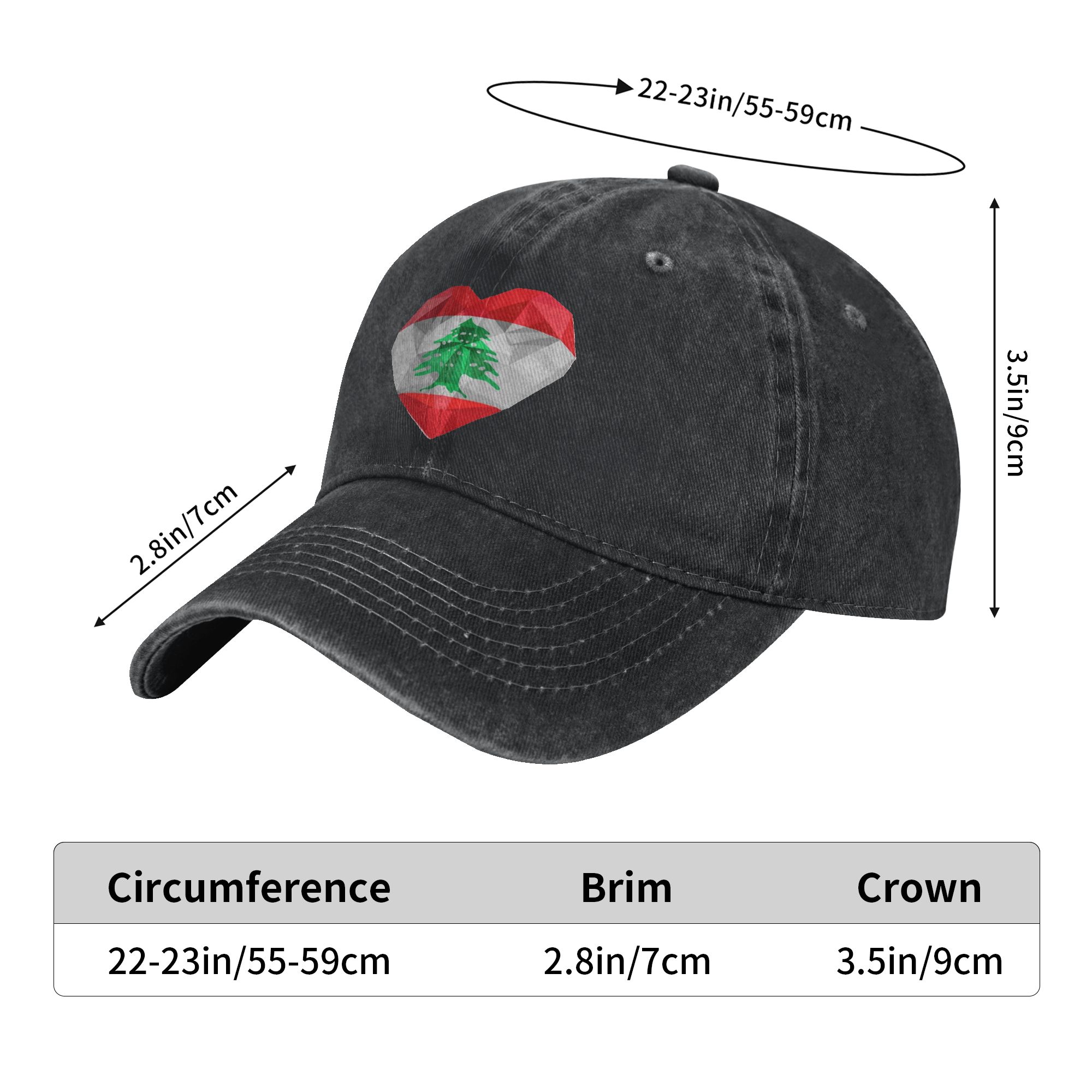 Lebanon Flag Heart Accessories - đánh giá và giá Women Accessories Lebanon