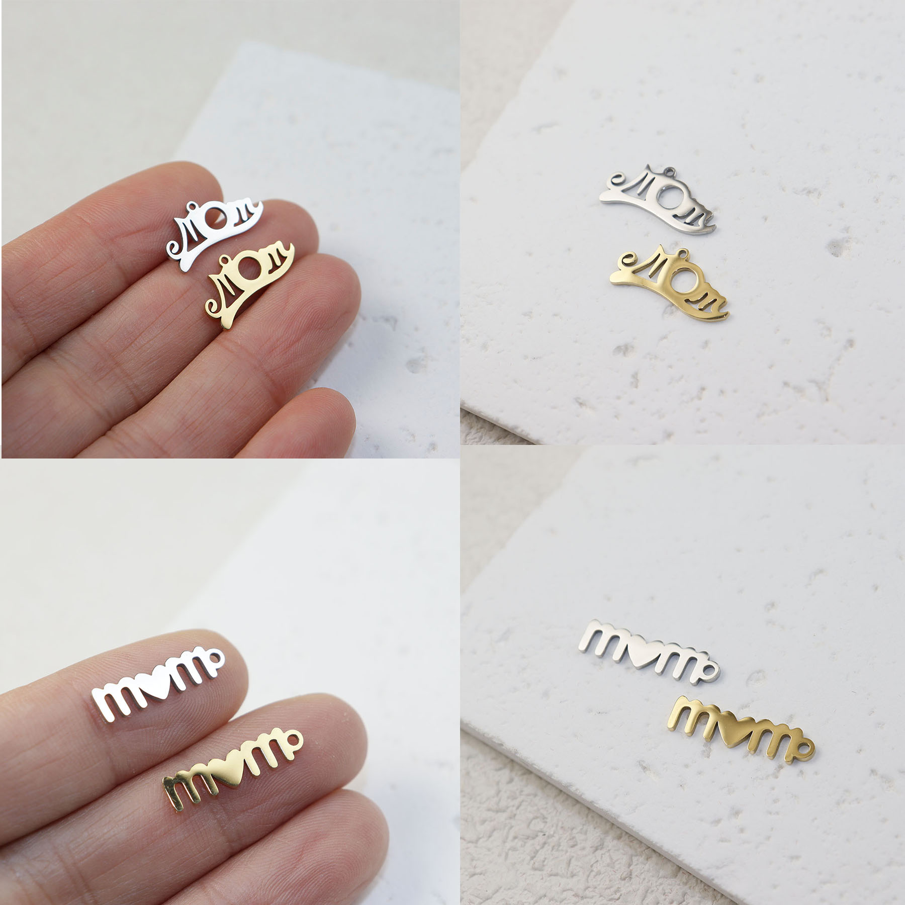 10pcs Stainless Steel PVD Plat - đánh giá và giá Women Accessories Bracelet